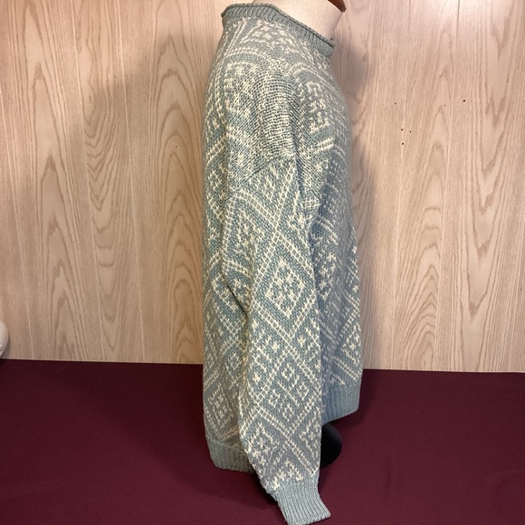 Joseph Abbound Mens Linen & Cotton Sweater Hand Framed in Scotland size large - Picture 4 of 10